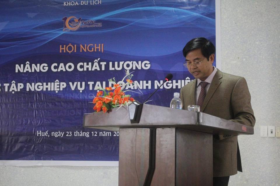 PGS. TS Trần Hữu Tuấn phát biểu khai mạc hội nghị